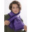 Cuello de pelo Lola Casademunt Fiord morado