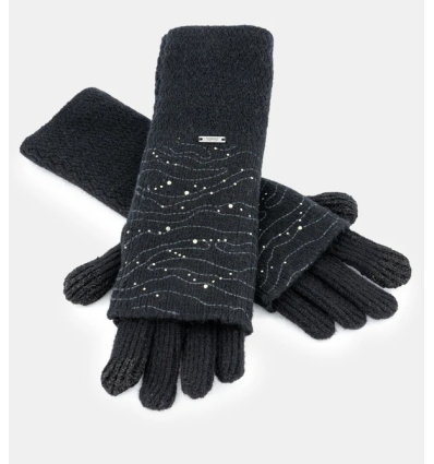 Guantes/ mitones Anekke negro