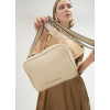 Bandolera Lola Casademunt Monogram beige