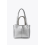 Bolso Lola Casademunt Metalic plata