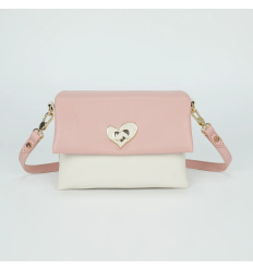 Bandolera Mimi Mua bicolor rosa