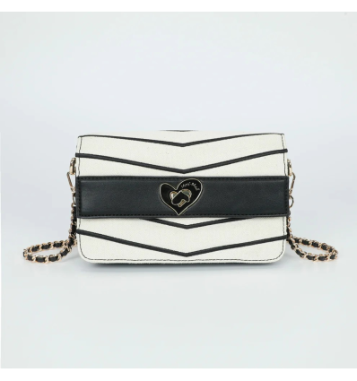 Bandolera Mimi Mua Corazón negro