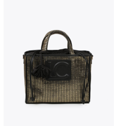 Capazo Lola Casademunt Formentera negro