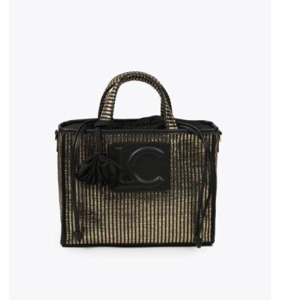 Capazo Lola Casademunt Formentera negro