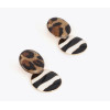 Pendientes Lola Casademunt Combi. animal print