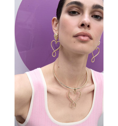 Choker Lola Casademunt Corazón Infinito