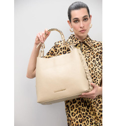 Shopper Lola Casademunt Aniversario beige