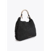 Shopper Lola Casademunt Aniversario rafia negro