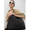 Shopper Lola Casademunt Aniversario rafia negro