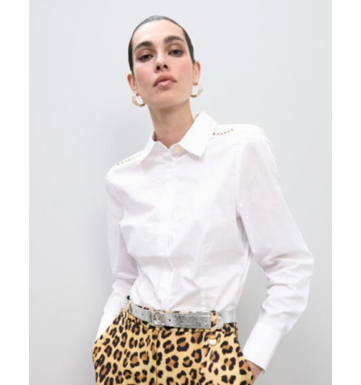 Cinturón Lola Casademunt Metálico plata