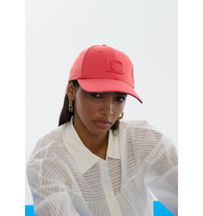 Gorra Lola Casademunt coral