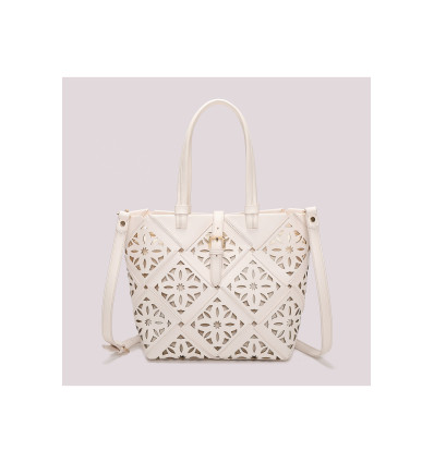 Bolso Mimi Mua Traforato blanco
