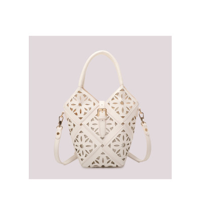 Bombonera Mimi Mua Traforato blanco