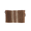 Cartera de mano Amichi Tenerife marrón