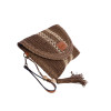 Cartera de mano Amichi Tenerife marrón