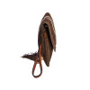 Cartera de mano Amichi Tenerife marrón
