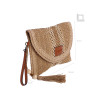 Cartera de mano Amichi Tenerife beige