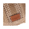 Cartera de mano Amichi Tenerife beige
