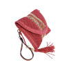 Cartera de mano Amichi Tenerife coral