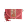 Cartera de mano Amichi Tenerife coral