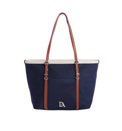 Shopper Don Algodón Aria marino