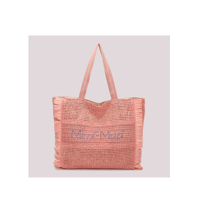 Bolso de playa Mimi Mua Naxos rosa