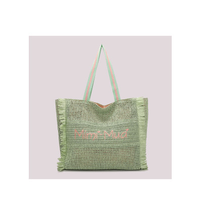 Bolso de playa Mimi Mua Naxos verde