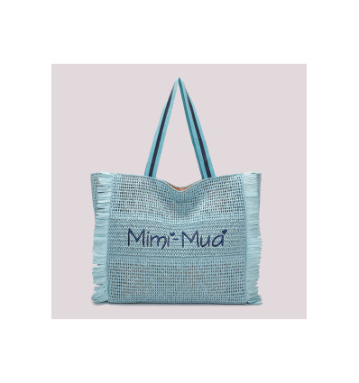 Bolso de playa Mimi Mua Naxos azul