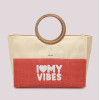 Bolso de playa Mimi Mua I love coral