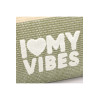 Bolso de playa Mimi Mua I love verde