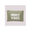 Cartera de mano Mimi Mua I love verde