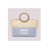 Bolso de playa Mimi Mua I love celeste