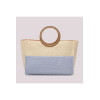 Bolso de playa Mimi Mua I love celeste